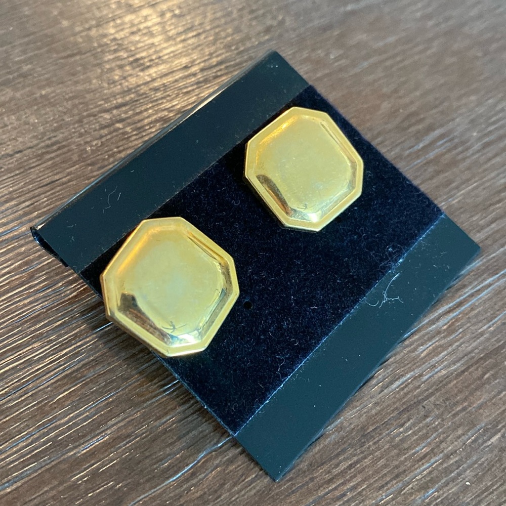 Vintage gold studs